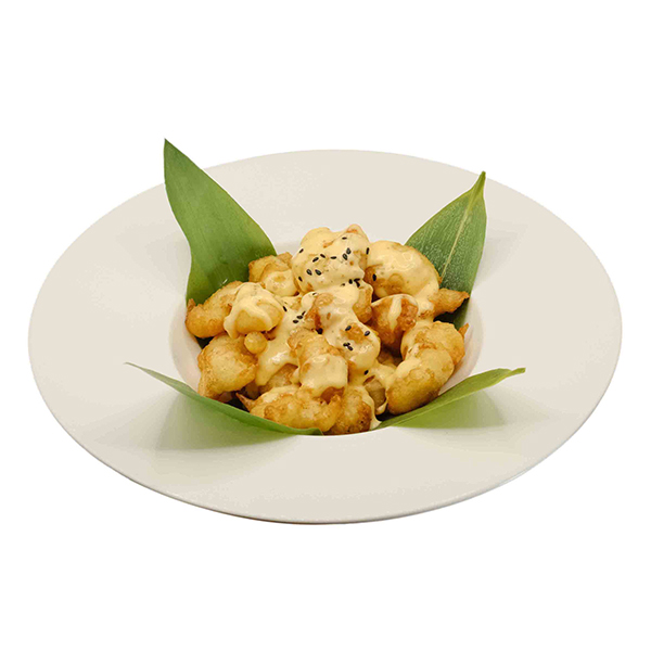 Tempura de gambón
