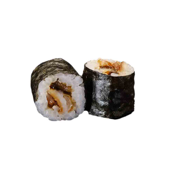 Maki anguila con pepino