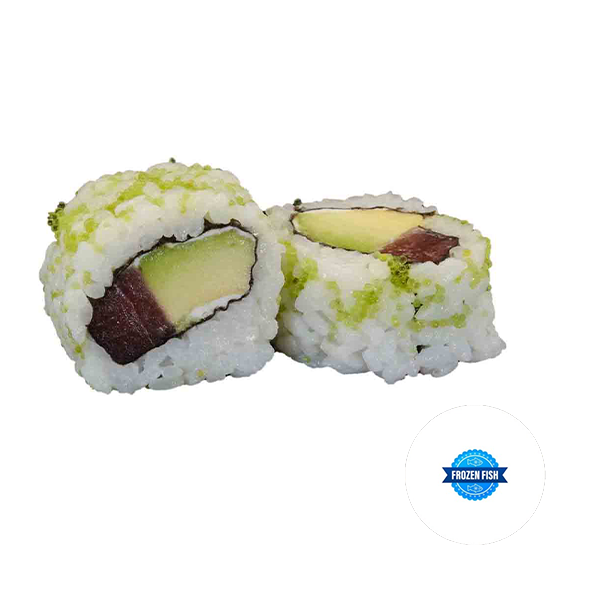 Tobiko wasabi atún